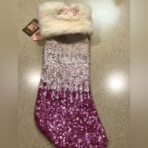 Juicy Couture Sequin Stocking (NWT)